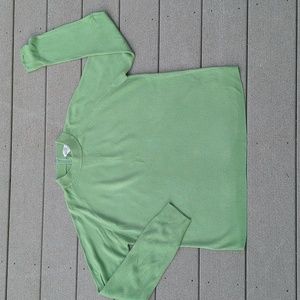 Designers Orignals Luxelon Mock Neck Sweater with 1/4 Back Zipper